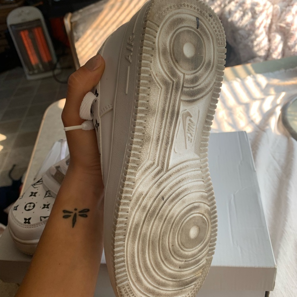 LV custom Nike air max - Picture 9 of 12